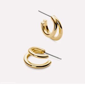 Ana Luisa Scarlett Double Hoop Earrings